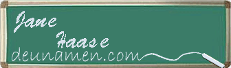 Jane Haase Visitenkarte
